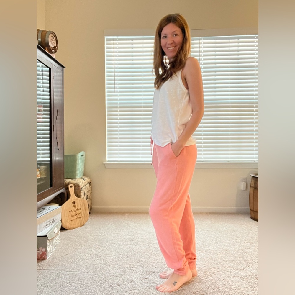 Old navy pink lounge pants joggers
